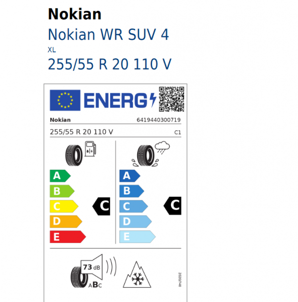 1x Satz Ford Explorer Winterräder Alu 09/2019- 255/55 R20 110V XL Nokian 2406838